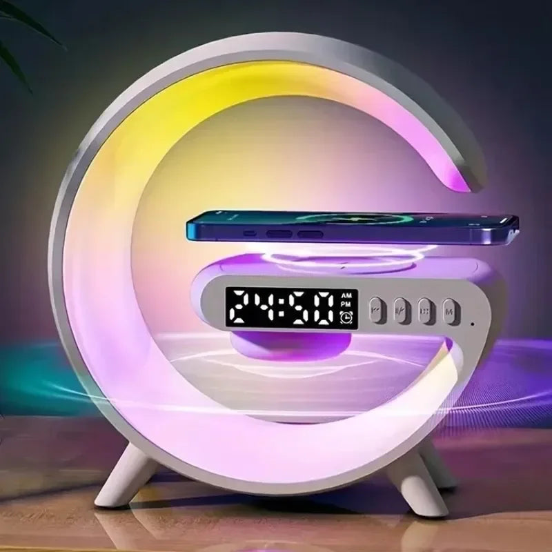 LED Bluetooth Speaker Alarm Clock