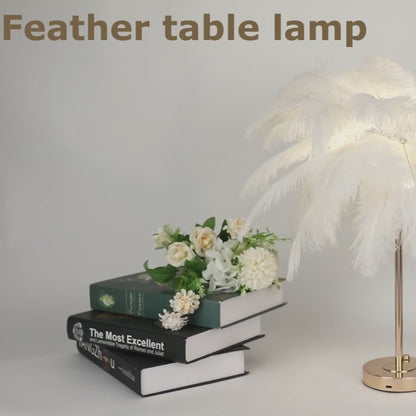 Feather Lamp