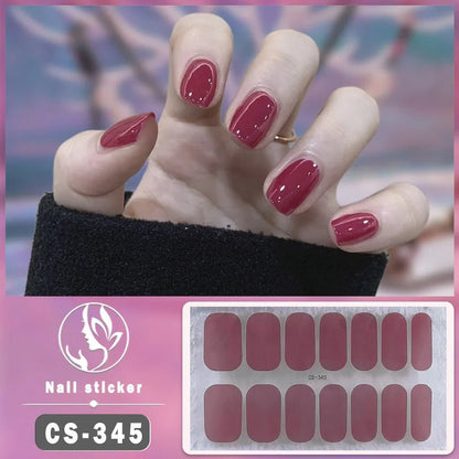 Bake-Free Gel Nail Enhancement Stickers - ReginaOmnia