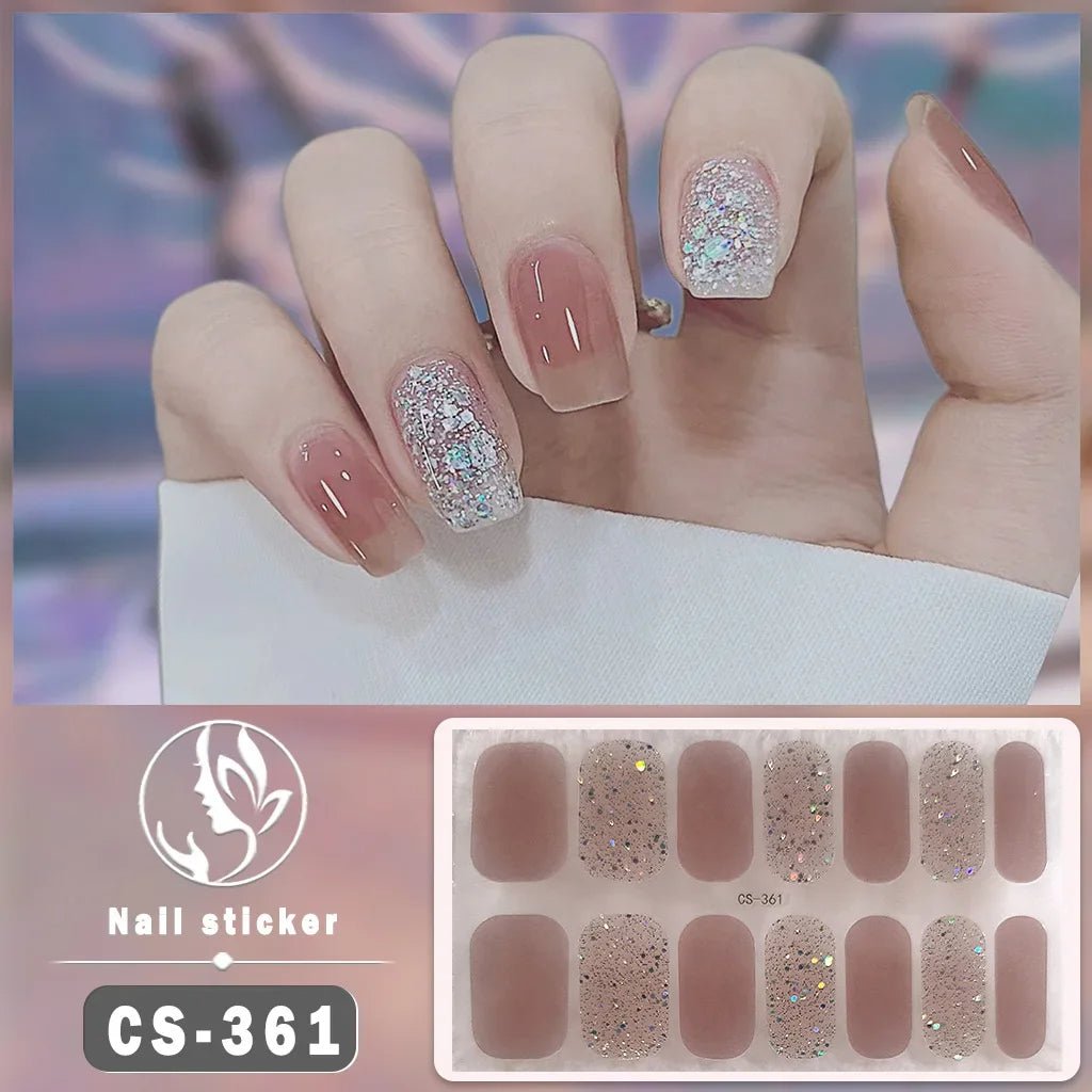 Bake-Free Gel Nail Enhancement Stickers - ReginaOmnia