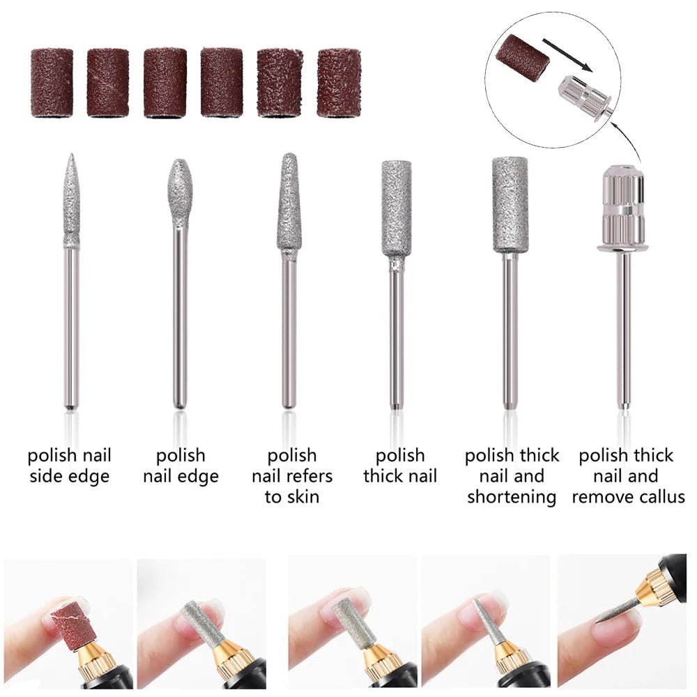 Electric Nail Drill Machine Set - ReginaOmnia